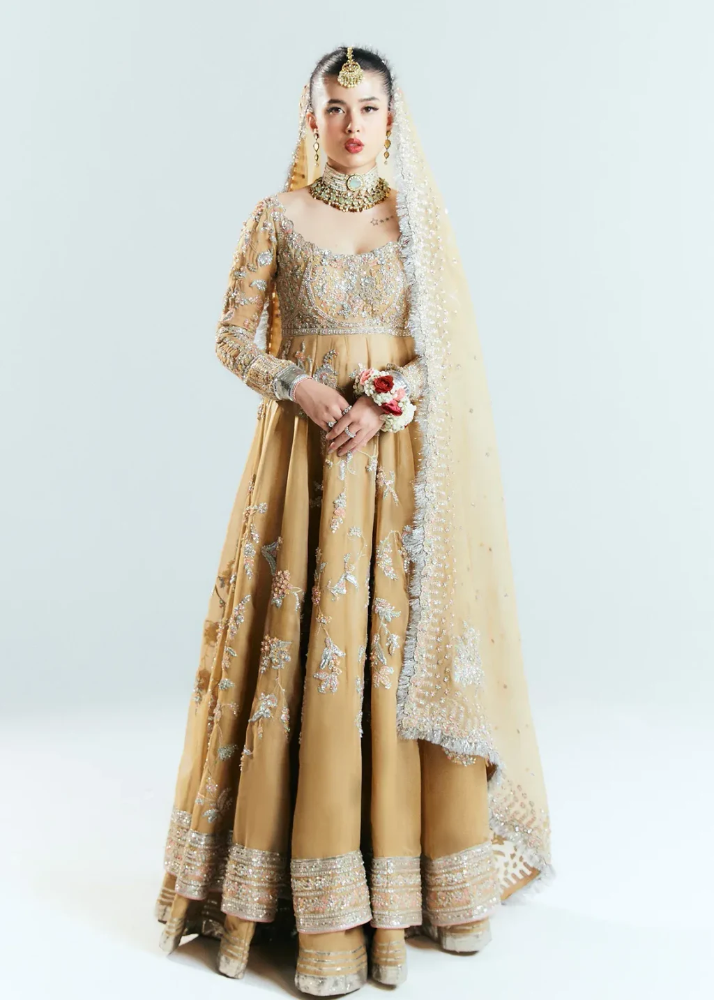 Hussain Rehar – Aether bridal dress, full front view